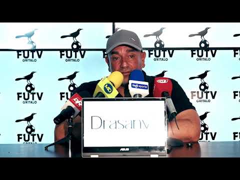 Conferencia de prensa de José Giacone, previo al juego ante el Deportivo Saprissa